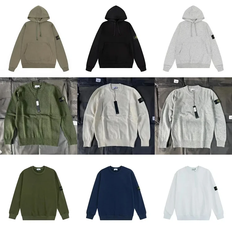 Stone Island Hoodie T-shirts zipper sweater