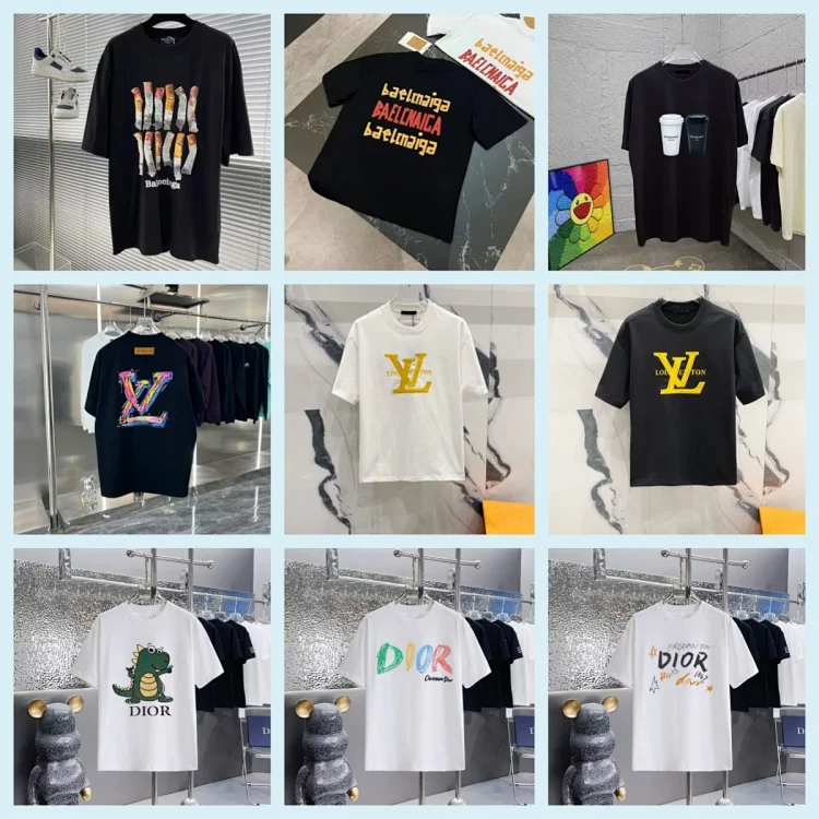 Dior lv Balenciaga T-shirt
