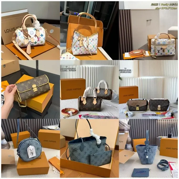 Louis Vuitton  LV NFC genuine leather bag